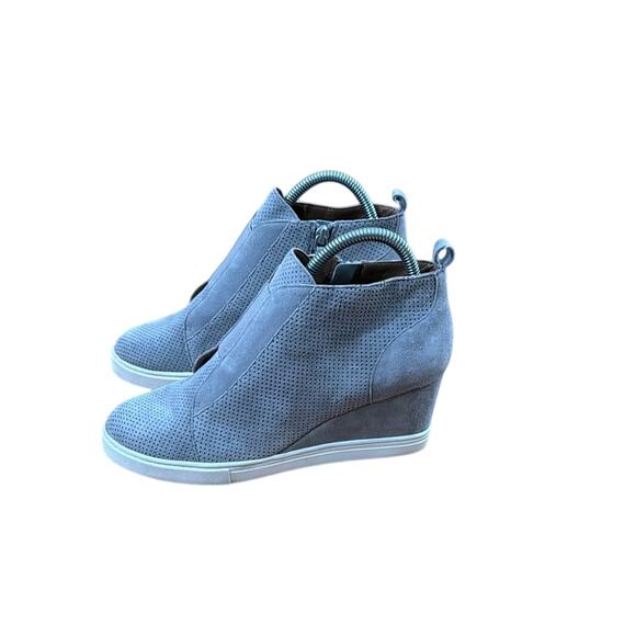 Women's wedge Paolo sneaker booties size 8.5 - Picture 1 of 7